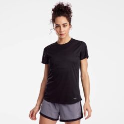 Γυναικείες Μπλούζες Κοντό Μανίκι  Saucony Stopwatch Short Sleeve (9000087817_1469)
