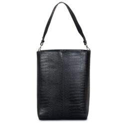 Γυναικείες Τσάντες Shopping  Shopping γυναικεία Hvisk Μαύρο Casset Matte Croco