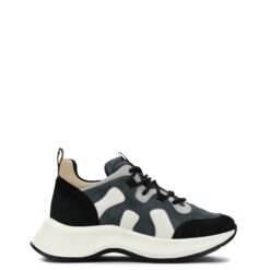 Γυναικεία Sneakers  Sneakers γυναικεία Hogan Μαύρο-Λευκό H585 ALLACCIATO