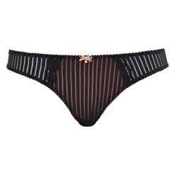 Γναικεία Εσώρουχα String  Strings Curvy Kate SG2102 BLK COPPER Ύφασμα
