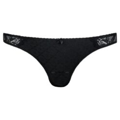 Γναικεία Εσώρουχα String  Strings Gorteks G-246 S BLK Ύφασμα