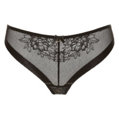 Γναικεία Εσώρουχα String  Strings Gorteks PORTO S BLK Ύφασμα