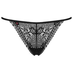 Γναικεία Εσώρουχα String  Strings Obsessive INTENSA-STRING NOIR Ύφασμα