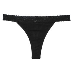 Γναικεία Εσώρουχα String  Strings Underprotection BB1003 BEA STRING 3 PACK BLK Ύφασμα