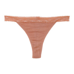 Γναικεία Εσώρουχα String  Strings Underprotection BB1003 BEA STRING 3 PACK TAN Ύφασμα