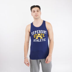 Ανδρικά Αμάνικα T-shirts  Superdry Track And Field Graphic Vest Ανδρικό Αμάνικο T-shirt (9000073870_51649)