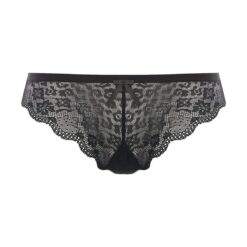 Γναικεία Εσώρουχα Tanga  Tangas Freya AA1017 BLK Ύφασμα