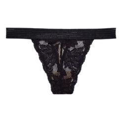 Γναικεία Εσώρουχα Tanga  Tangas Underprotection RR1035 BLK Ύφασμα