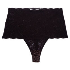 Γναικεία Εσώρουχα Tanga  Tangas Underprotection RR1037 BLK Ύφασμα