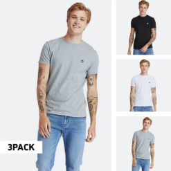 Ανδρικά T-shirts  Timberland Basic 3Pack Ανδρικά T-shirts (9000090381_11541)