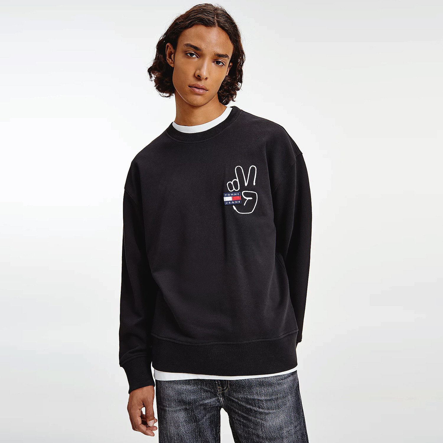 Tommy-Jeans-Badge-Peace-Ανδρική-Μπλούζα-με-Κουκούλα-9000090017_1469