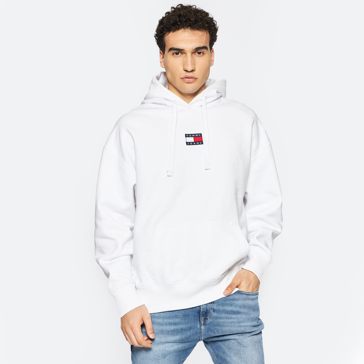 Tommy-Jeans-Badge-Ανδρική-Μπλούζα-με-Κουκούλα-9000100121_1539
