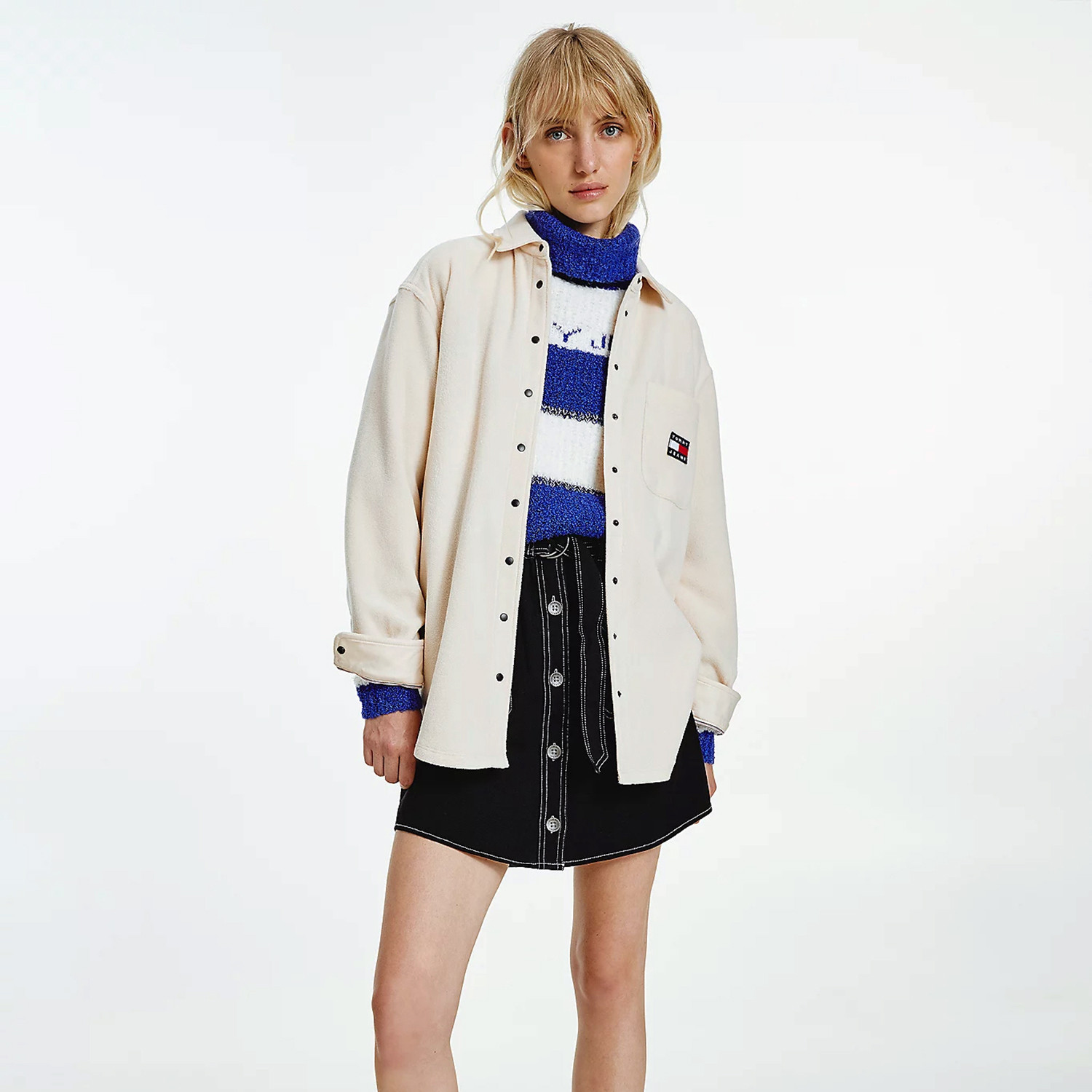 Tommy-Jeans-Fleece-Γυναικείο-Πουκάμισο-9000090077_55761