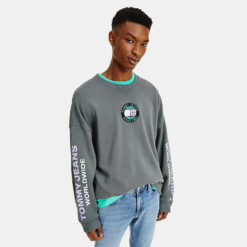 Ανδρικά Φούτερ  Tommy Jeans Global Unitees Crew Ανδρική Μπλούζα Φούτερ (9000100141_58377)
