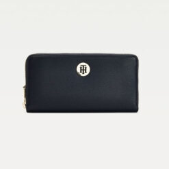 Γυναικεία Πορτοφόλια  Tommy Jeans Monogram Plaque Large Zip-Around Γυναικείο Πορτοφόλι (9000074809_38713)