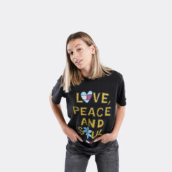 Γυναικείες Μπλούζες Κοντό Μανίκι  Tommy Jeans Positivitees Relaxed Γυναικείο T-shirt (9000090096_1469)