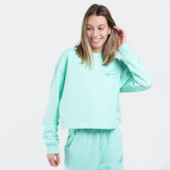 Γυναικεία Crop Top  Tommy Jeans Recycled Signature Logo Cropped Γυναικείο Φούτερ (9000100197_58373)