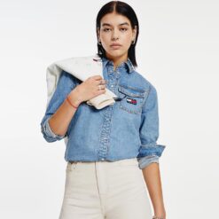 Γυναικεία Πουκάμισα  Tommy Jeans Relax Denim Γυναικείο Πουκάμισο (9000090079_49170)
