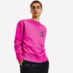 Ανδρικά Φούτερ  Tommy Jeans Tjm Badge Peace Crew (9000090018_55731)