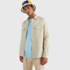 Ανδρικά Πουκάμισα  Tommy Jeans Tjm Soft Solid Overshirt (9000102882_59005)