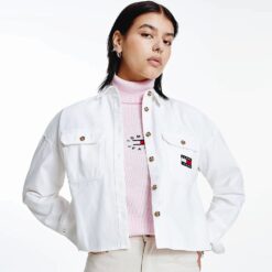 Γυναικεία Πουκάμισα  Tommy Jeans Tjw Cropped Utility Shirt (9000090043_1539)