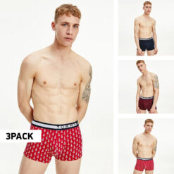 Ανδρικά Εσώρουχα  Tommy Jeans Trunk 3Pack Ανδρικά Μποξεράκια (9000090221_55740)