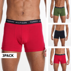 Ανδρικά Εσώρουχα  Tommy Jeans Trunk 3Pack Ανδρικά Μποξεράκια (9000090232_55745)