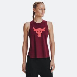 Γυναικεία Αμάνικα T-Shirts  Under Armour Project Rock Bull Γυναικεία Αμάνικη Μπλούζα (9000087493_55150)