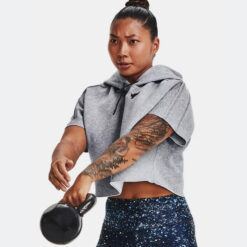 Γυναικείες Μπλούζες Κοντό Μανίκι  Under Armour Project Rock Fleece Short Sleeve Γυναικείο T-shirt (9000102640_58835)