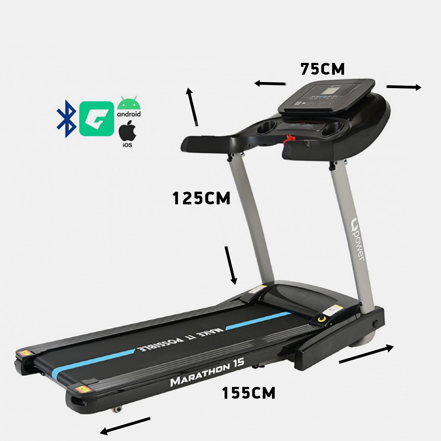 Upower-Ηλεκτρικός-Διάδρομος-Marathon-15-2.0HP-9000075416_1469