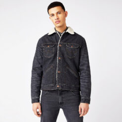 Ανδρικά Μπουφάν Τζιν  Wrangler 124Mj Sherpa Ανδρικό Μπουφάν (9000092725_56230)