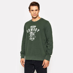 Ανδρικές Μπλούζες Μακρύ Μανίκι  Wrangler Cowboy Crew Ανδρικό Φούτερ (9000092889_9250)