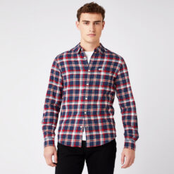 Ανδρικά Πουκάμισα  Wrangler One Pocket Ανδρικό Πουκάμισο (9000092731_1634)