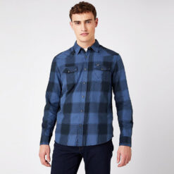 Ανδρικά Πουκάμισα  Wrangler Western Ανδρικό Πουκάμισο (9000092727_8092)