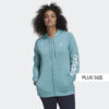 Γυναικείες Ζακέτες  adidas Performance Essentials Plus Size Γυναικεία Ζακέτα Με Κουκούλα (9000084365_54111)