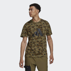 Ανδρικά T-shirts  adidas Performance Sportswear Future Icons Camo Graphic Ανδρικό T-shirt (9000091208_54544)