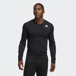 Ανδρικές Μπλούζες Μακρύ Μανίκι  adidas Performance Techfit Compression Ανδρική Μακρυμάνικη Μπλούζα (9000082972_1469)