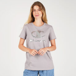 Γυναικείες Μπλούζες Κοντό Μανίκι  Γυναικεία Κοντομάνικη Μπλούζα Champion (9000056813_46969)