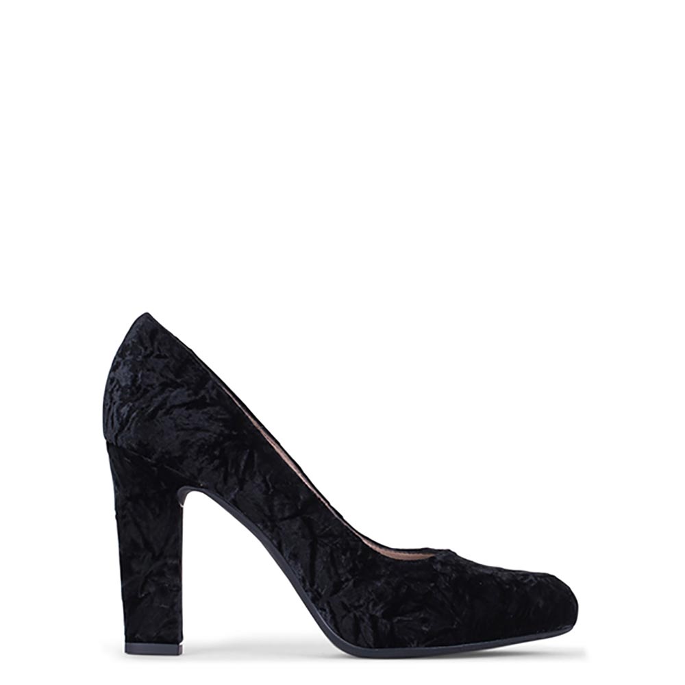 Γόβες-γυναικείες-Unisa-Μαύρο-PATRIC-velvet