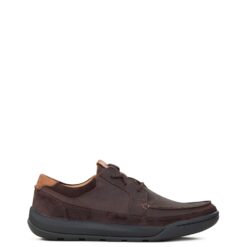 Ανδρικά Δετά Παπούτσια  Δετά ανδρικά Clarks Dark Brown Ashcombe Craft