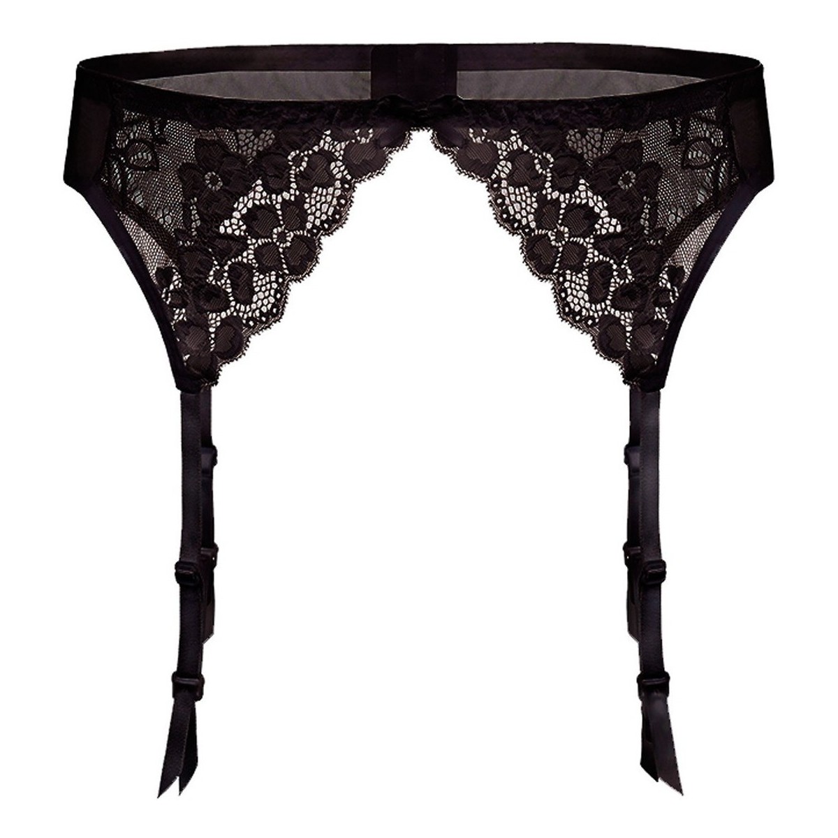 Ζαρτιέρες-Julimex-DAISY-BLK-Ύφασμα