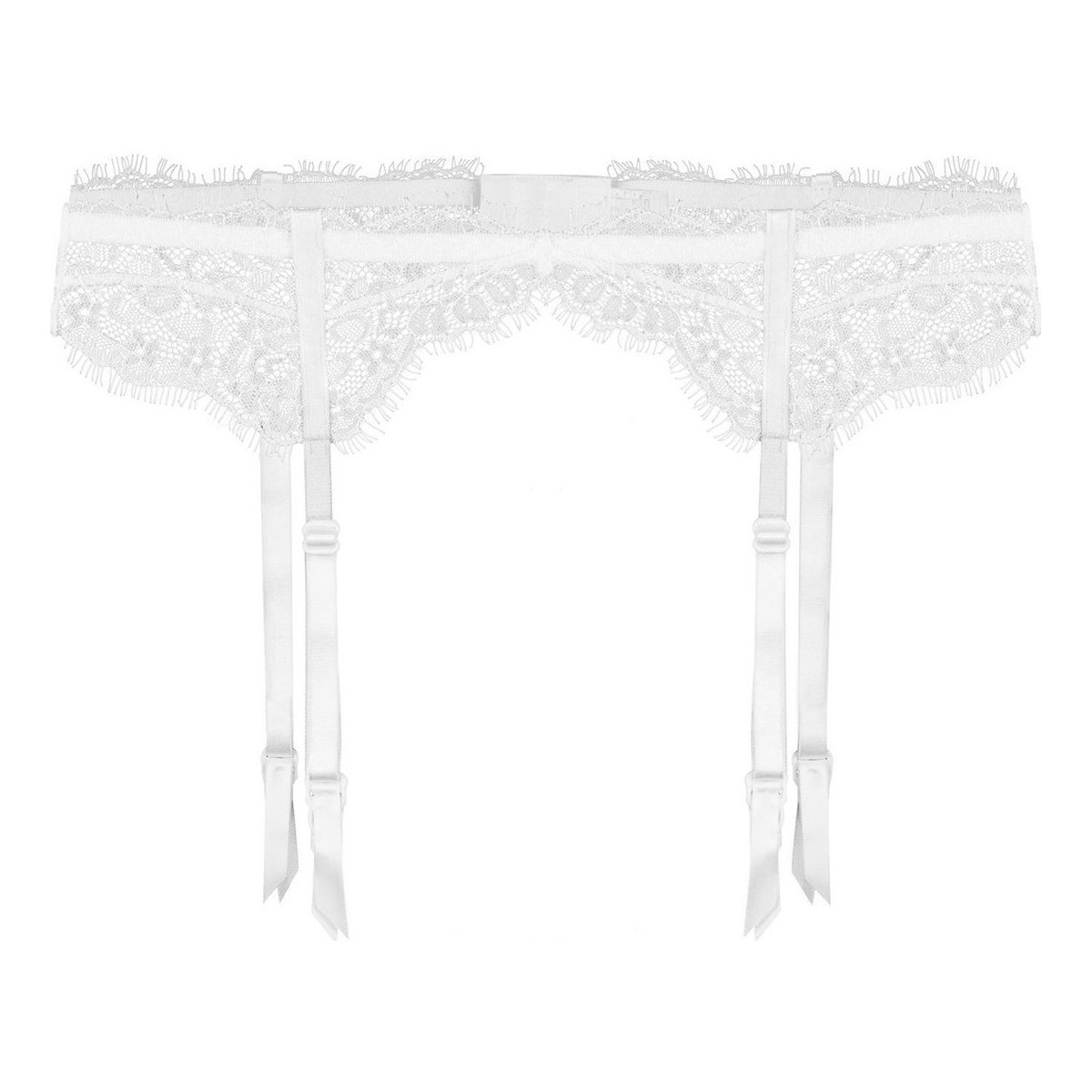 Ζαρτιέρες-Julimex-FUCHSIA-WHI-Ύφασμα