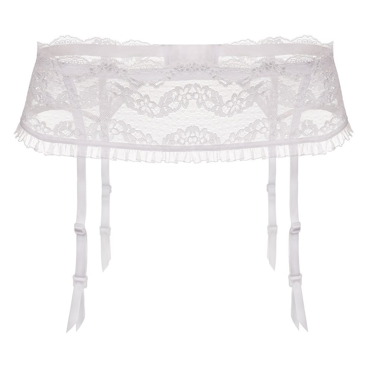 Ζαρτιέρες-Julimex-LILLY-WHI-Ύφασμα