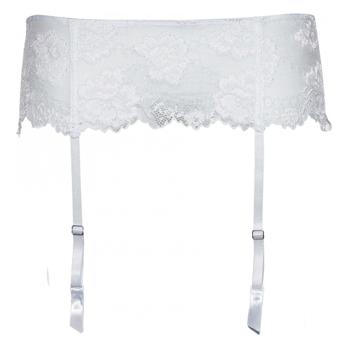 Ζαρτιέρες-Lormar-09-108L-BIANCO-Ύφασμα