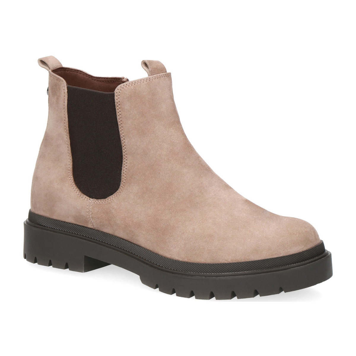 Μποτίνια-Caprice-Taupe-Suede-Ανατομικά-Δερμάτινα-Μποτάκια-25455