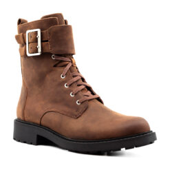 Γυναικεία Μποτάκια  Μποτίνια Clarks Orinoco2 Lace Br. Snuff Ανατομικά Δερμάτινα Μποτάκια