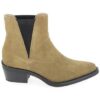 Γυναικεία Μποτάκια Μποτίνια Les Petites Bombes Bottine Irina Camel Δέρμα
