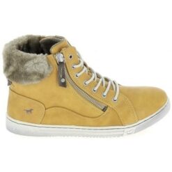 Γυναικεία Μποτάκια  Μποτίνια Mustang Boots Fourree 1349504 Jaune Συνθετικό
