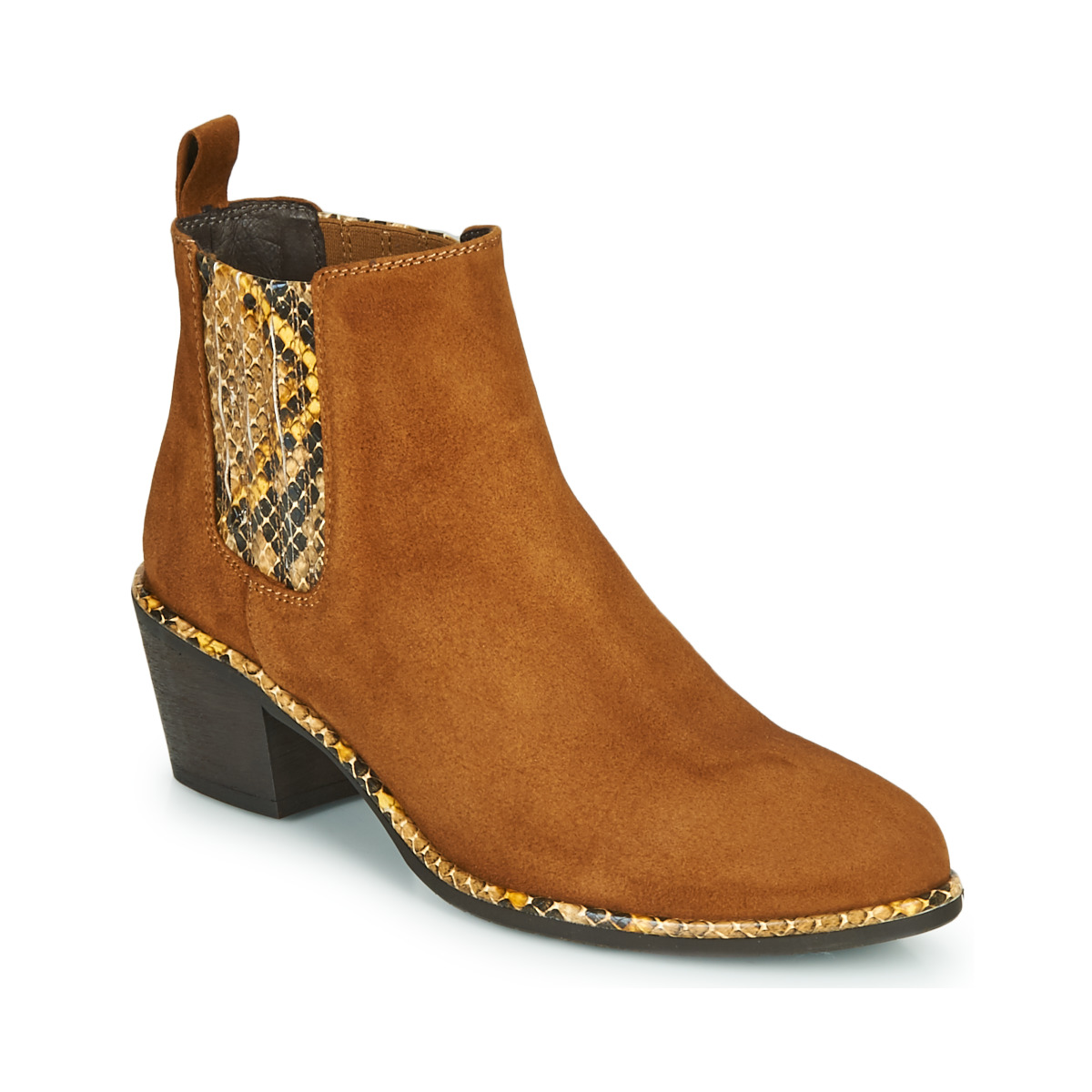 Μποτίνια-Regard-NOISY-V2-VELOURS-SAFRAN