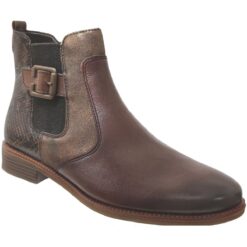 Γυναικεία Μποτάκια  Μποτίνια Remonte Dorndorf R6382 Δέρμα